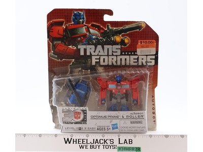 Optimus Prime & Roller Transformers Thrilling 30th 2014 Hasbro NEW SEALED