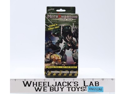 Preview Pack Mech Warrior Dark Age BattleTech Collectable Miniatures 2002 WizKid