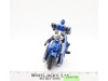 Navy Thunder Glider Cycle Ninja Storm Power Rangers 2003 Bandai Figure Vehicle