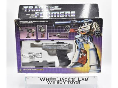 Megatron NR MINT FIGURE Complete 1984 Vintage G1 Transformers Action Figure