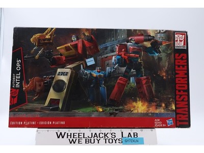 Autobot Intel Ops Platinum Edition Transformers Generations Hasbro NEW SEALED