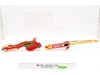 Red Samurai Gun Blaster Sword 18 Inch Ninja Storm Power Rangers 2002 WORKS
