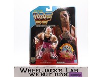 Bret Hitman Hart PINK WWF Wrestling 1992 Hasbro Action Figure NEW SEALED