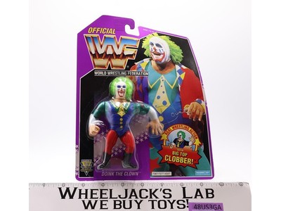 Doink the Clown WWF Wrestling 1993 Hasbro Action Figure NEW MOSC SEALED