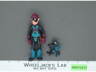 Claw Original Police Academy 1988 Kenner Vintage Action w/ Cat