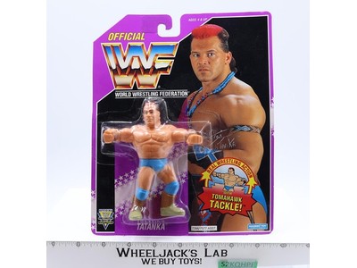 Tatanka Series 9 WWF Wrestling 1993 Hasbro Action Figure NEW MOSC SEALED