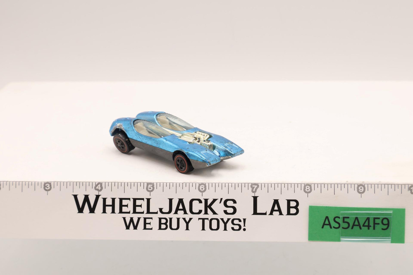 Splittin Image Light Blue 1968 Redline Hot Wheels Mattel Vintage Redline RL USA