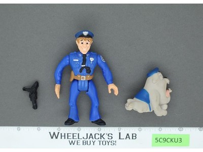 Carey Mahoney Police Academy 1988 Kenner Vintage Action Figure w/ Dog & Weapon