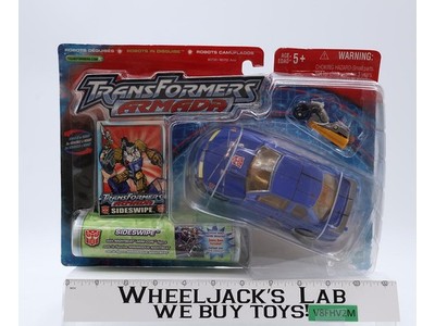 Sideswipe Transformers Armada 2003 Hasbro Action Figure NEW MISB SEALED