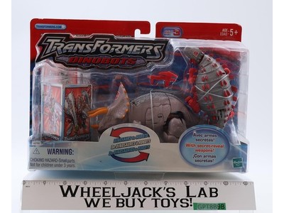 Triceradon & Slapper Transformers Armada Dinobots 2002 Hasbro NEW SEALED