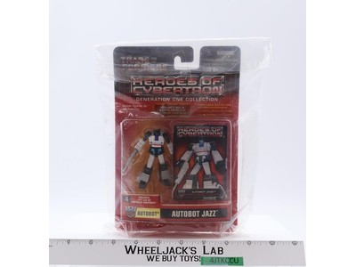 Jazz Heroes of Cybertron HOC Transformers 2001 Hasbro NEW MOSC SEALED