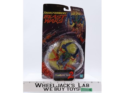 Scarem Transformers Beast Wars Transmetals 2 1999 Hasbro Figure NEW SEALED