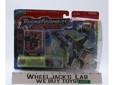 Thrust Transformers Armada 2002 Hasbro Action Figure NEW MISB SEALED