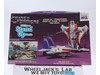 StarscreamTransformers 3-D Jigsaw Stand Up Puzzle 1984 Hasbro Warren