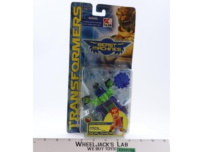 Mol Deployers Transformers Beast Machines 2000 Hasbro Figure NEW SEALED