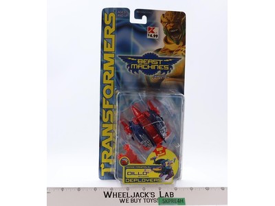 Dillo Deployers Transformers Beast Machines 2000 Hasbro Figure NEW SEALED