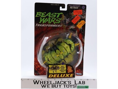 Retrax Transformers Beast Wars 1996 Hasbro Action Figure NEW SEALED