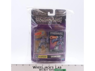 Galvatron Heroes of Cybertron HOC Transformers 2001 Hasbro NEW MOSC SEALED