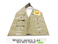 GI Joe Backyard Patrol Green Child Size Army Vest Hasbro 1960s Vintage