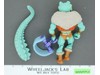 Leatherhead Turtles of Grayskull Masters of the Universe TMNT Mattel 2024 Action