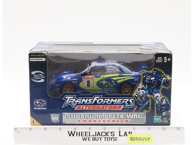 Smokescreen Transformers Alternators 2003 Hasbro Action Figure NEW SEALED
