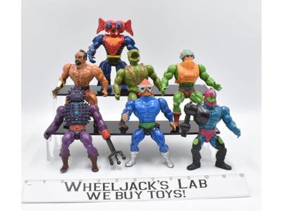 Lot #1 Collection of 7 He-Man MOTU Mattel Masters of the Universe Action Figure