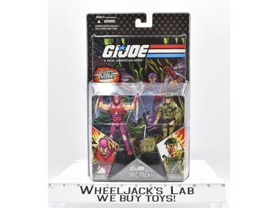 Nemesis Immortal &amp; Lt Falcon FROM CASE Comic 2 Pack GI Joe 25th Anniversary 2008