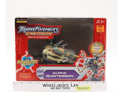 Alpha Quintesson 100% Complete Transformers Energon 2004 Hasbro Action Figure