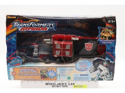 Powerlinx Optimus Prime Transformers Armada 2003 Hasbro Action Figure NEW SEALED