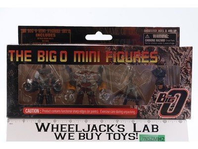 The Big O Mini Figures Set B 2003 Kotobukiya 3" Action Figures New