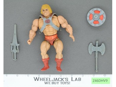 He-Man Masters of the Universe 100% Complete 1982 MOTU Mattel Vintage Figure