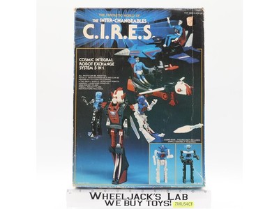 Fantastic World of The Inter-Changeables C.I.R.E.S. 5 In 1 1982 Hourtoy Robots