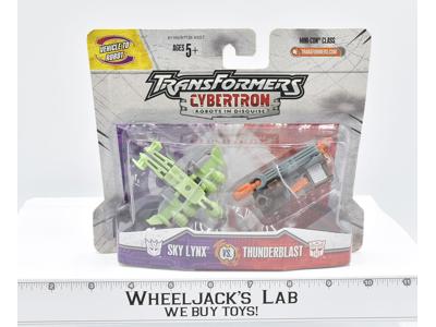 Sky Lynx vs Thunderblast Mini-Con Class 2005 NEW MOSC RID Cybertron Transformers