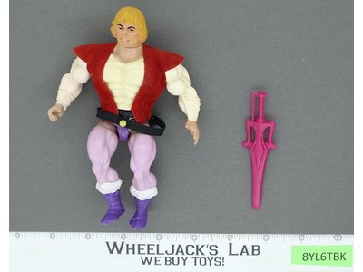 Prince Adam 100% Complete He-Man Masters of the Universe MOTU 1984 Mattel Figure