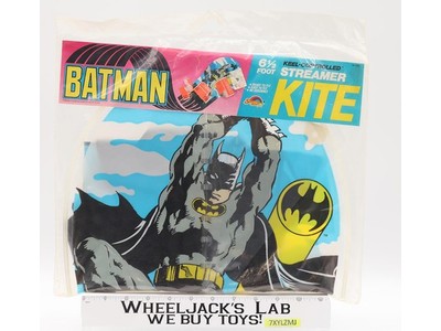 Batman Streamer Kite 6 1/2 Foot Keel-Controlled 1990 Spectra Star NEW Sealed