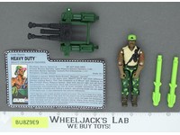 Heavy Duty V1 G.I. Joe 1991 Hasbro Vintage Action Figure