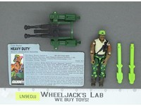 Heavy Duty V1 G.I. Joe 1991 Hasbro Vintage Action Figure