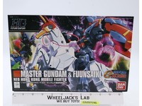HG Master Gundam & Fuunsaiki GF13-001NH 2011 Bandai 1/144 Model Kit NEW MIB
