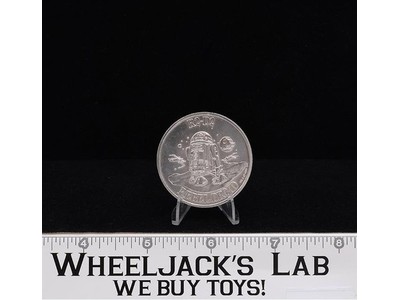 R2-D2 Rebel Droid Collectors Coin Last 17 Star Wars POTF 1984 Kenner Vintage