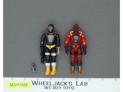 Cobra Inferno B.A.T. & B.A.T V4 Lot of 2 GI Joe 2003 Hasbro Action Figure