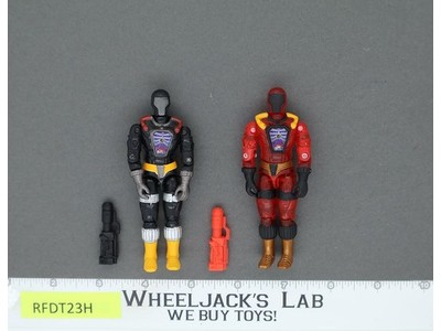 Cobra Inferno B.A.T. & B.A.T V4 Lot of 2 100% Complete GI Joe 2003 Hasbro Figure