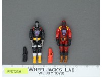 Cobra Inferno B.A.T. & B.A.T V4 Lot of 2 100% Complete GI Joe 2003 Hasbro Figure