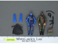 Firefly Urban Camo & Undertow V2 Lot of 2 G.I. Joe 1998 Hasbro Action Figure