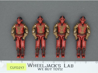 Cobra Imperial Guard Lot of 4 V1 GI Joe 2005 Hasbro Action Figure