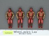 Cobra Imperial Guard Lot of 4 V1 GI Joe 2005 Hasbro Action Figure
