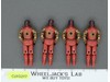 Cobra Imperial Guard Lot of 4 V1 GI Joe 2005 Hasbro Action Figure