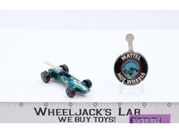 Brabham-Repco F-1 Aqua 1969 Hot Wheels Mattel Vintage Redline RL w/ Button