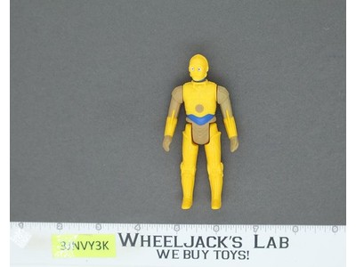 C-3PO 100% Complete Star Wars Droids 1985 Kenner Vintage Action Figure NO REPRO