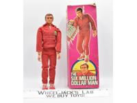 Steve Austin W Skin w/ Box Bionic Man Six Million Dollar Man 1975 Action Figure