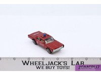 Fire Chief Cruiser Red 1968 1970 Redline Hot Wheels Mattel Vtg w/ Button